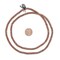The Bead Chest Copper 5mm Saucer Beads, Full Strand of Quality Metal Spacers for DIY Jewelry Design